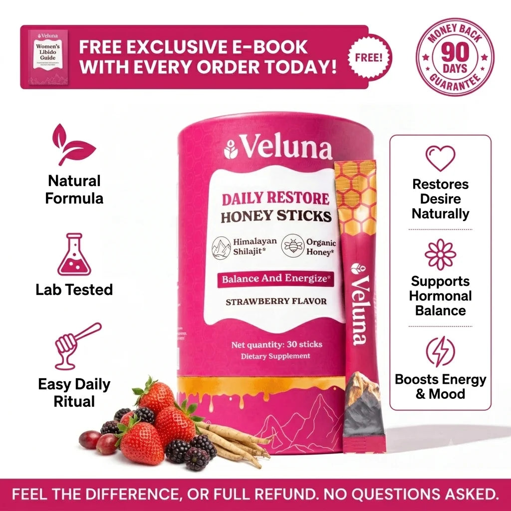 Veluna Shilajit Honey Sticks